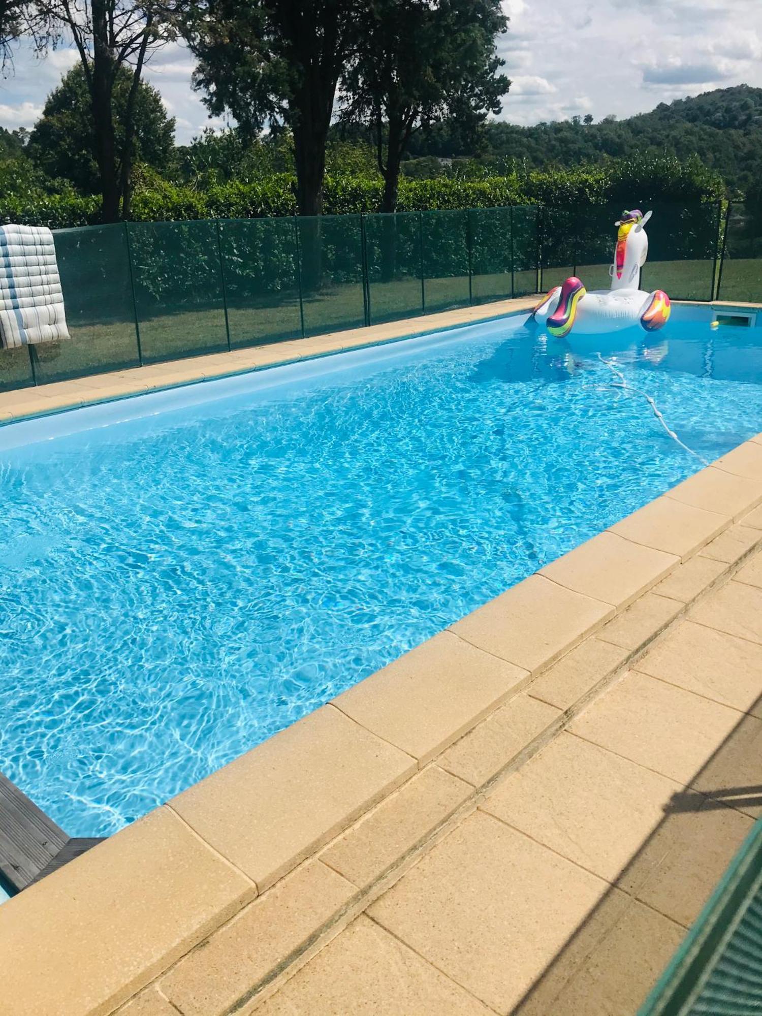 L'Oree Des Roses, Hebergement De Vacances Avec Jardin Et Piscine Gan Exteriör bild